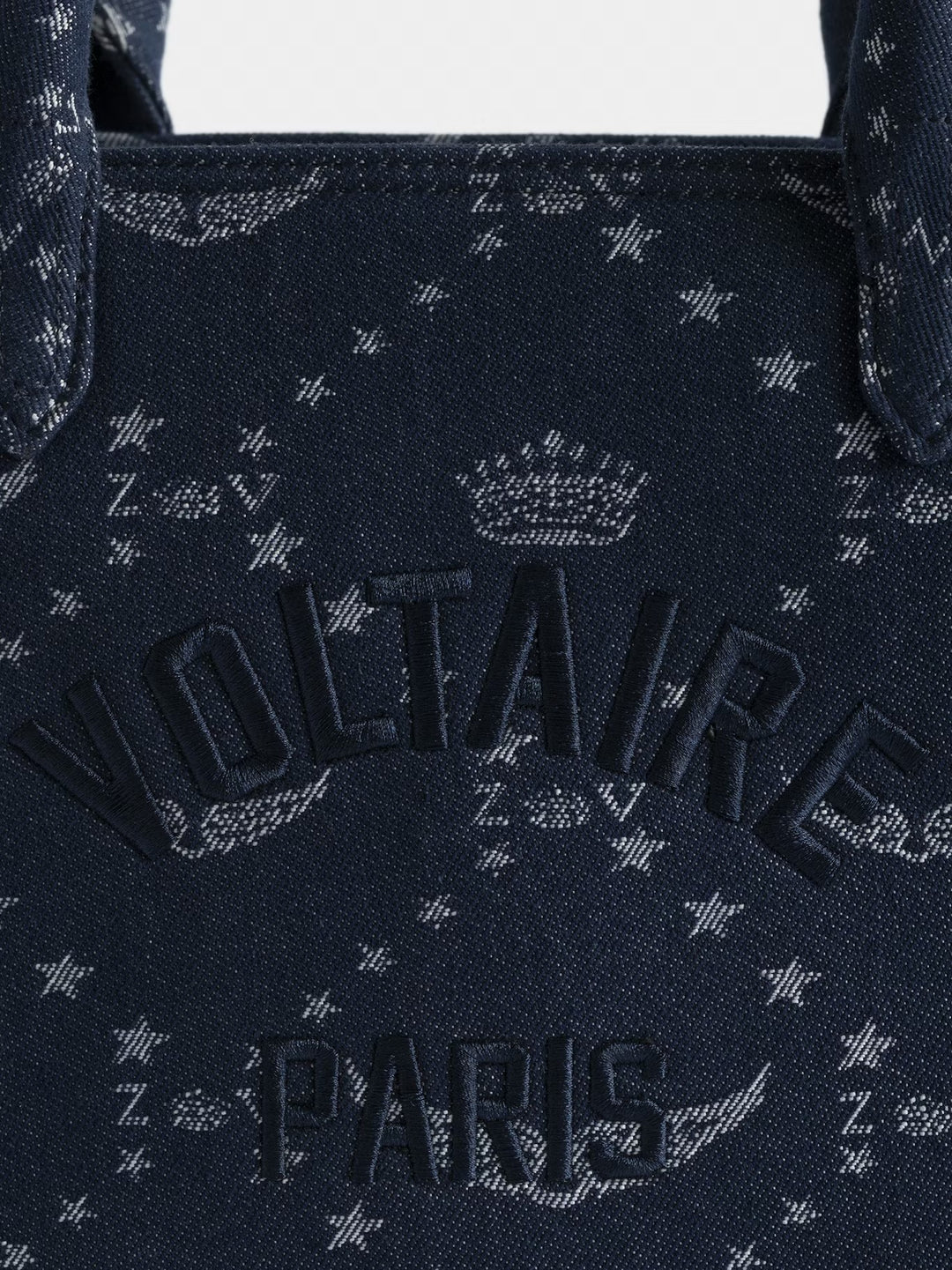 Cartera Angel Tote XS Denim Monogram