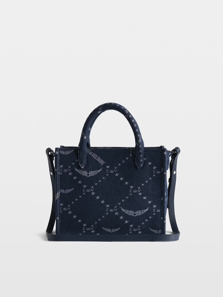 Cartera Angel Tote XS Denim Monogram