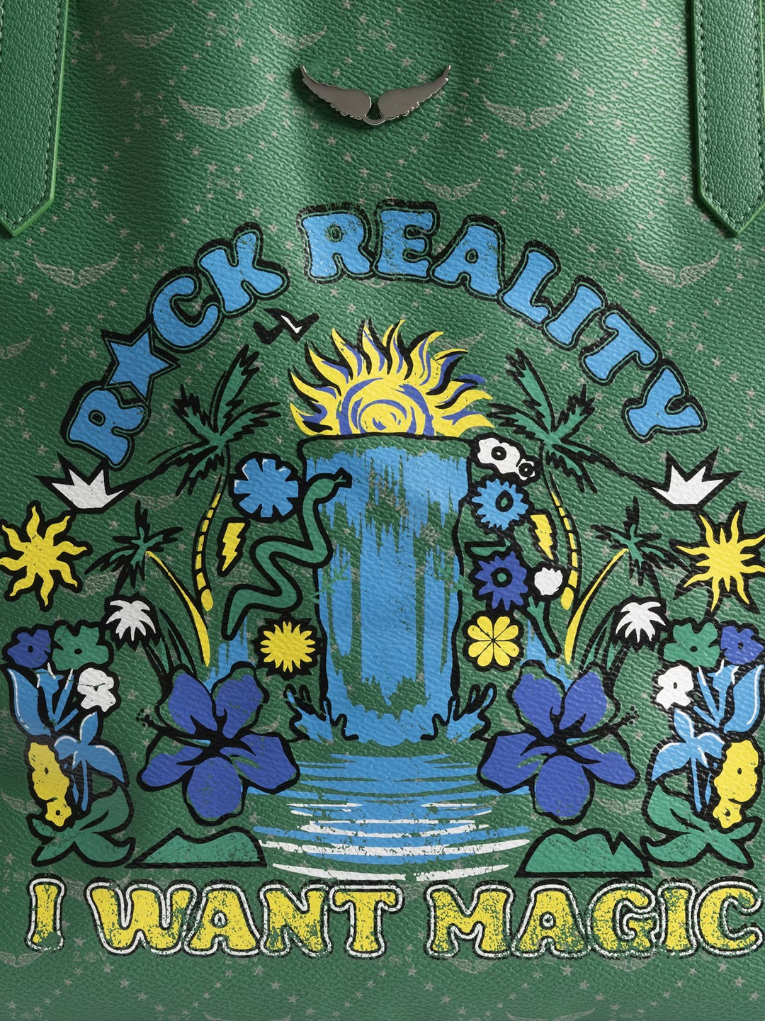 Cartera Z Shopper XL Monogram Verde