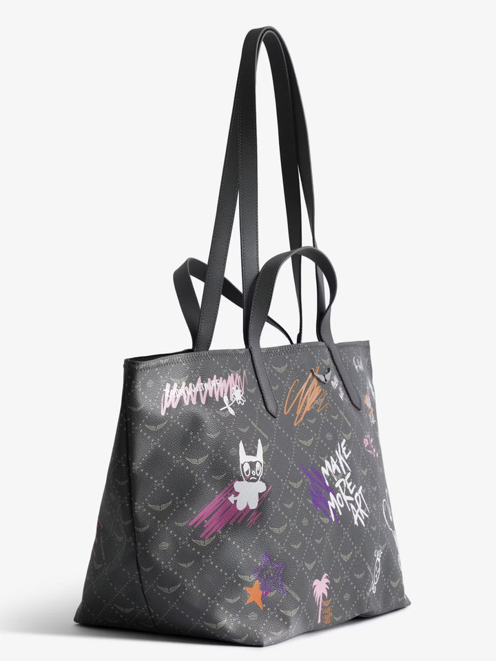 Cartera Z Shopper XL Monogram Tag