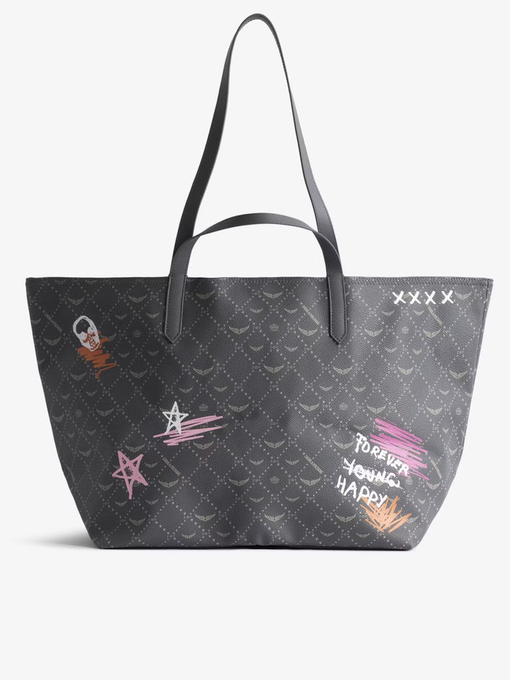 Cartera Z Shopper XL Monogram Tag
