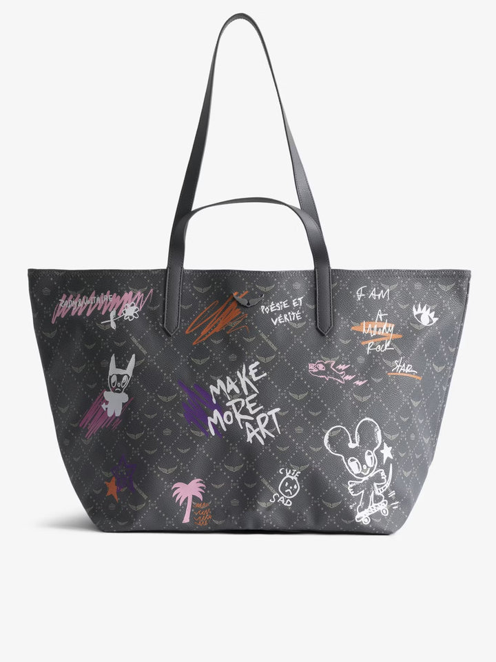 Cartera Z Shopper XL Monogram Tag
