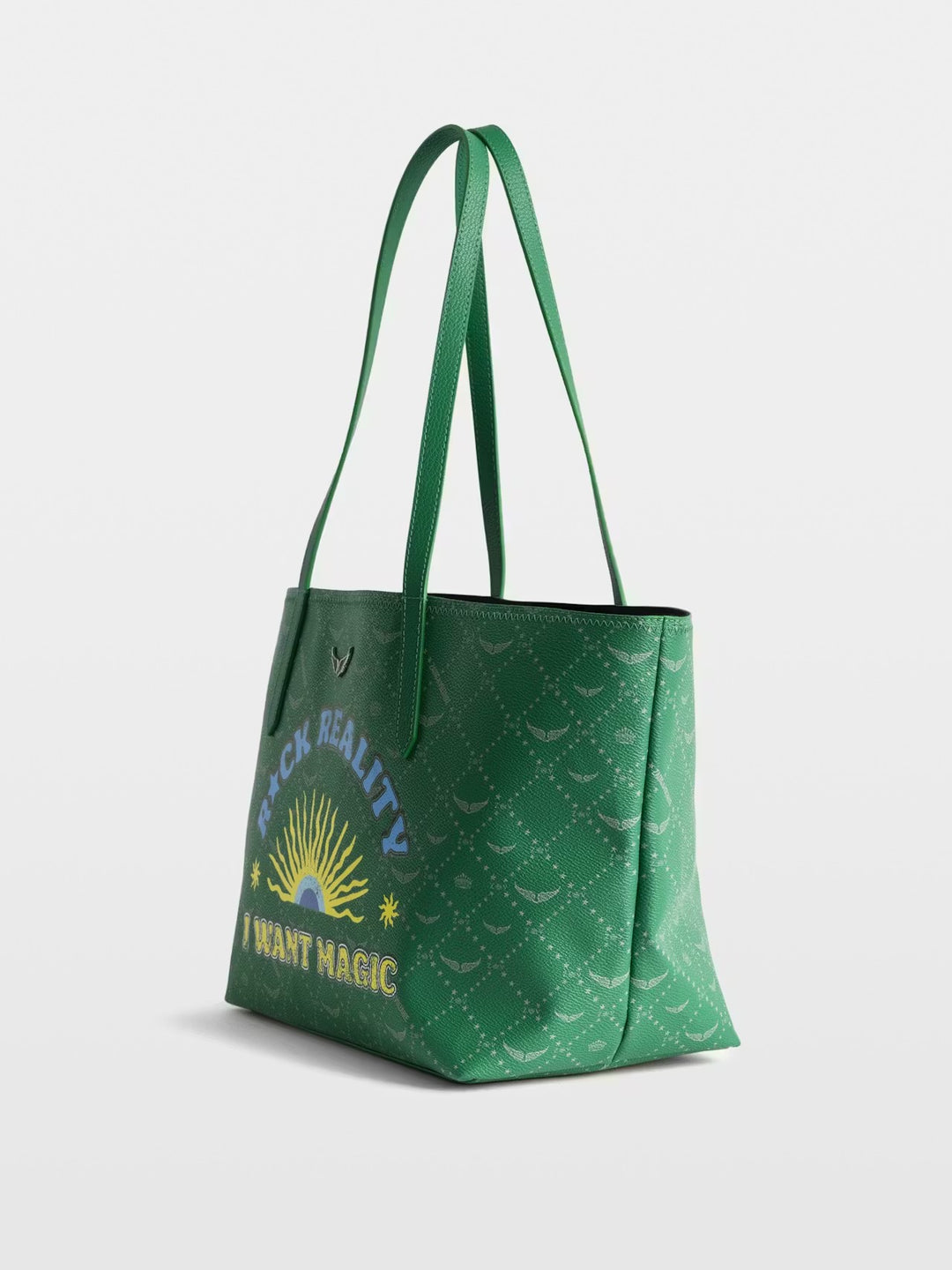 Cartera Z Shopper Monogram Verde