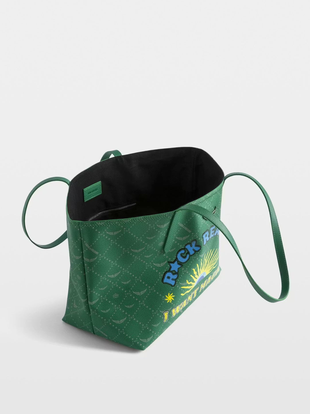 Cartera Z Shopper Monogram Verde