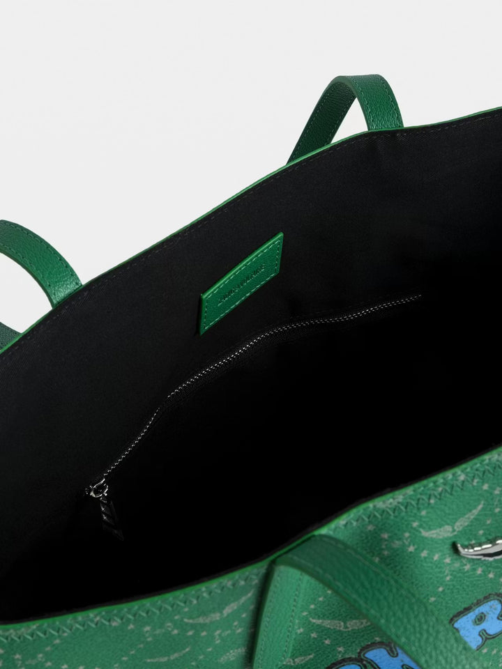 Cartera Z Shopper Monogram Verde