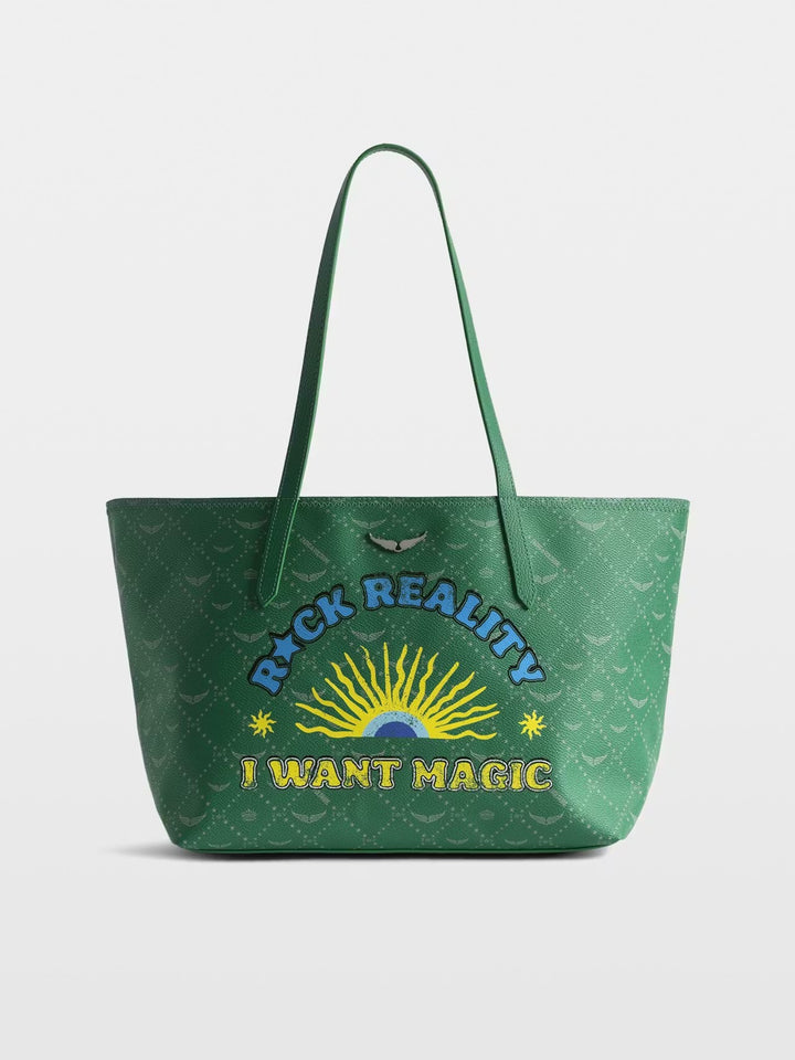 Cartera Z Shopper Monogram Verde