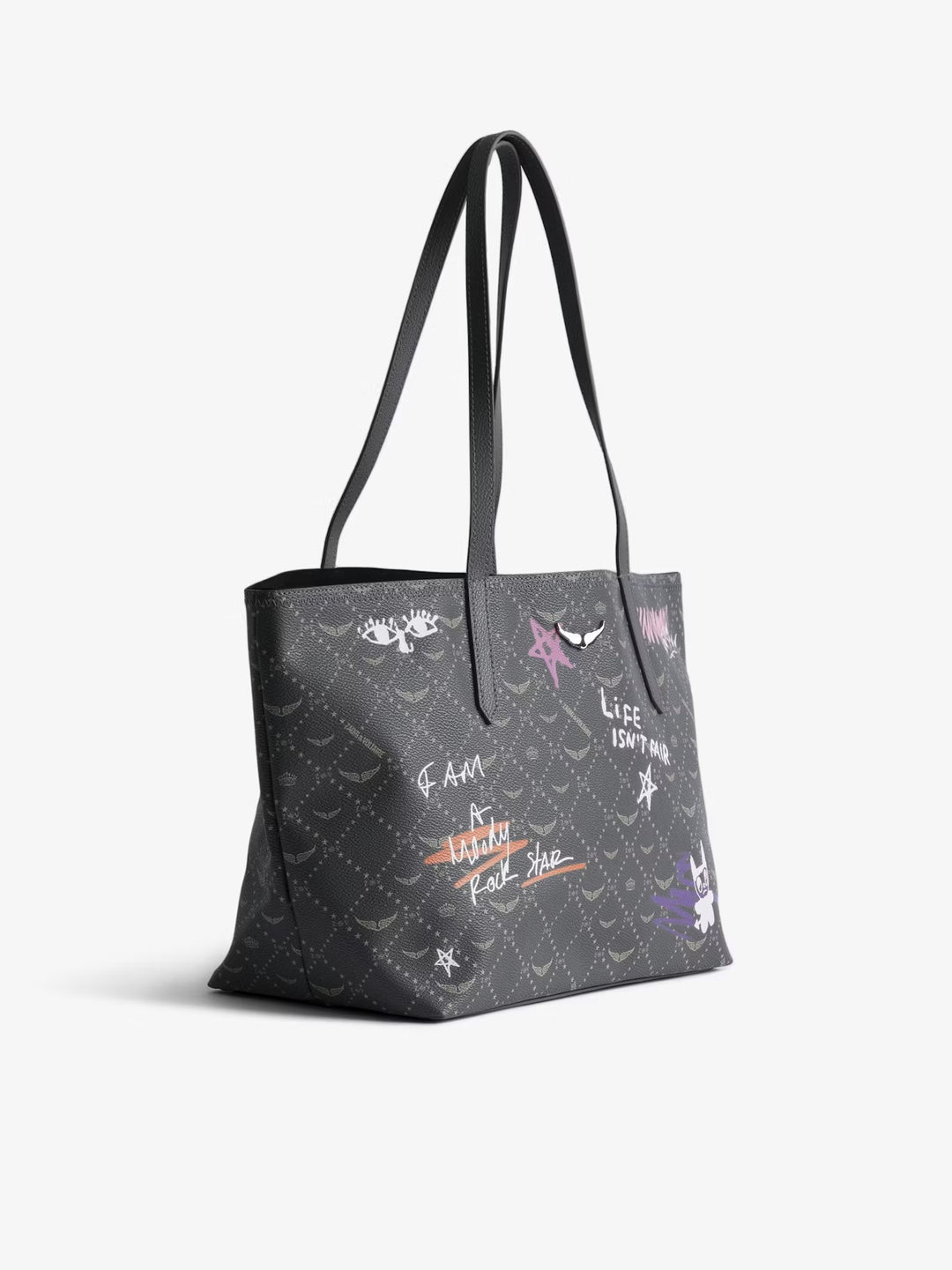 Cartera Z Shopper Monogram Tag
