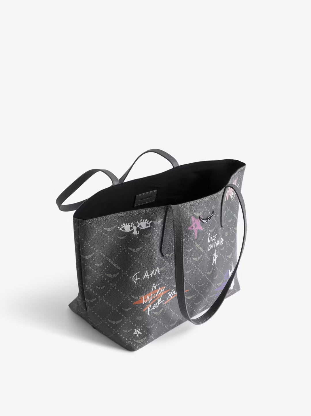 Cartera Z Shopper Monogram Tag