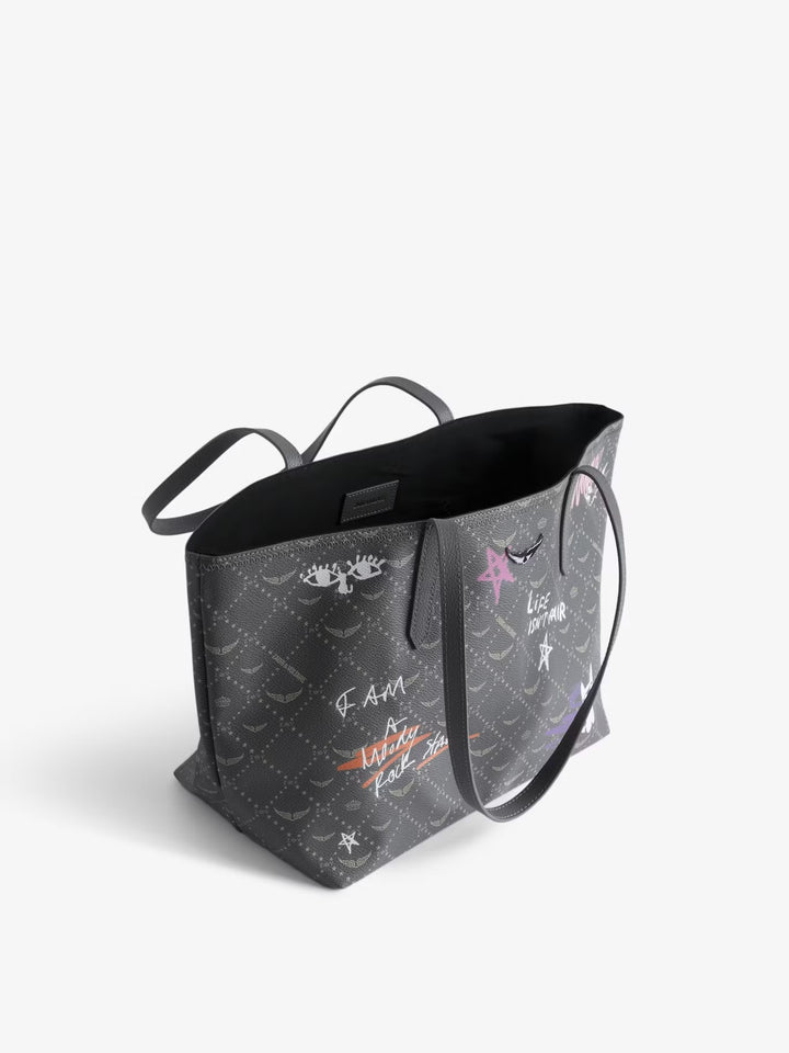 Cartera Z Shopper Monogram Tag