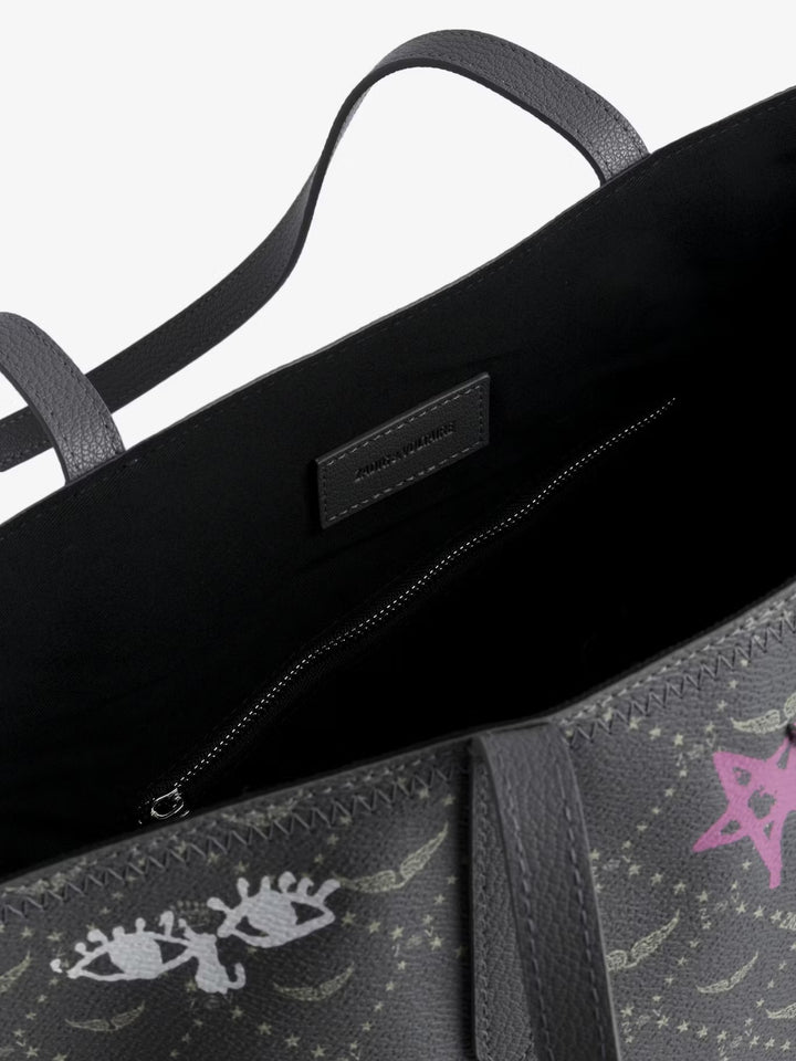 Cartera Z Shopper Monogram Tag