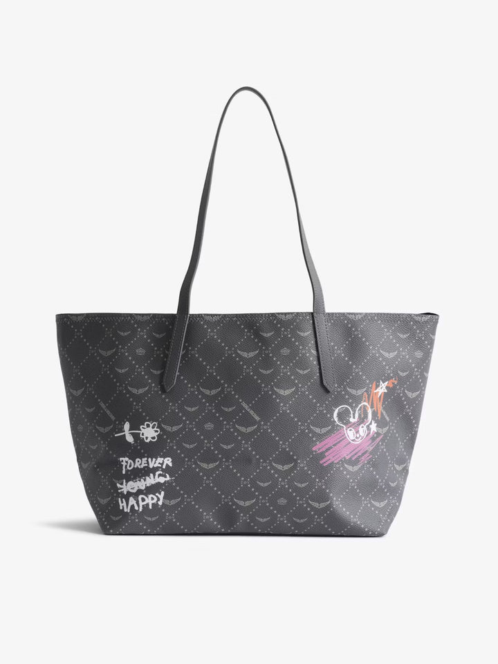 Cartera Z Shopper Monogram Tag