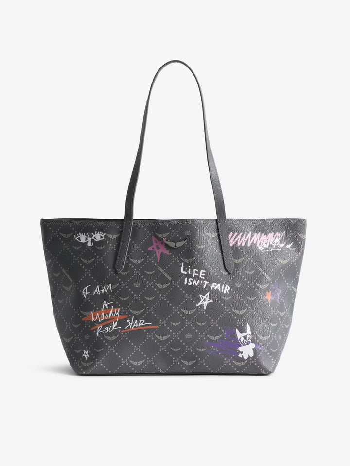 Cartera Z Shopper Monogram Tag