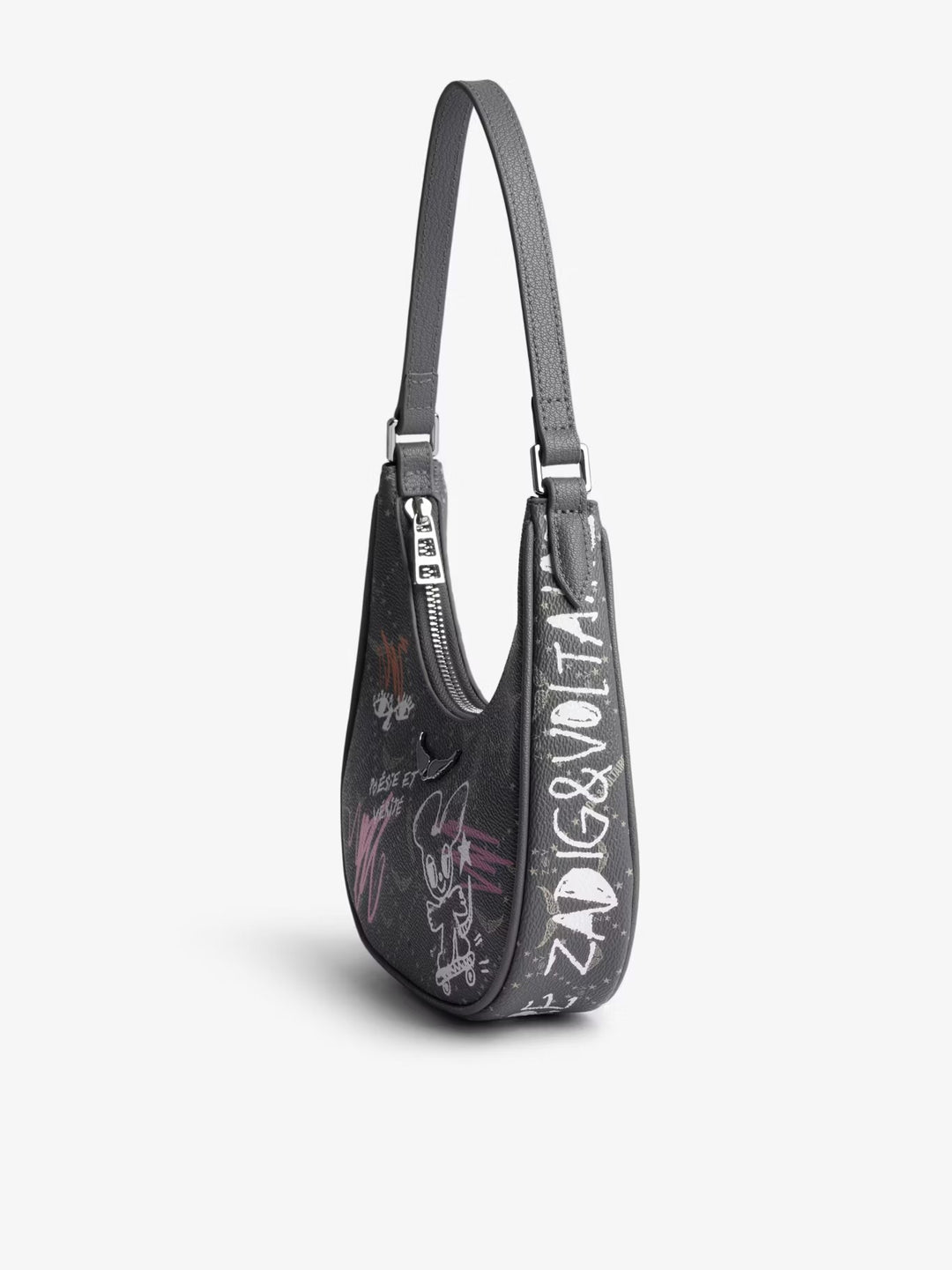 Cartera Z Night Monogram Tag