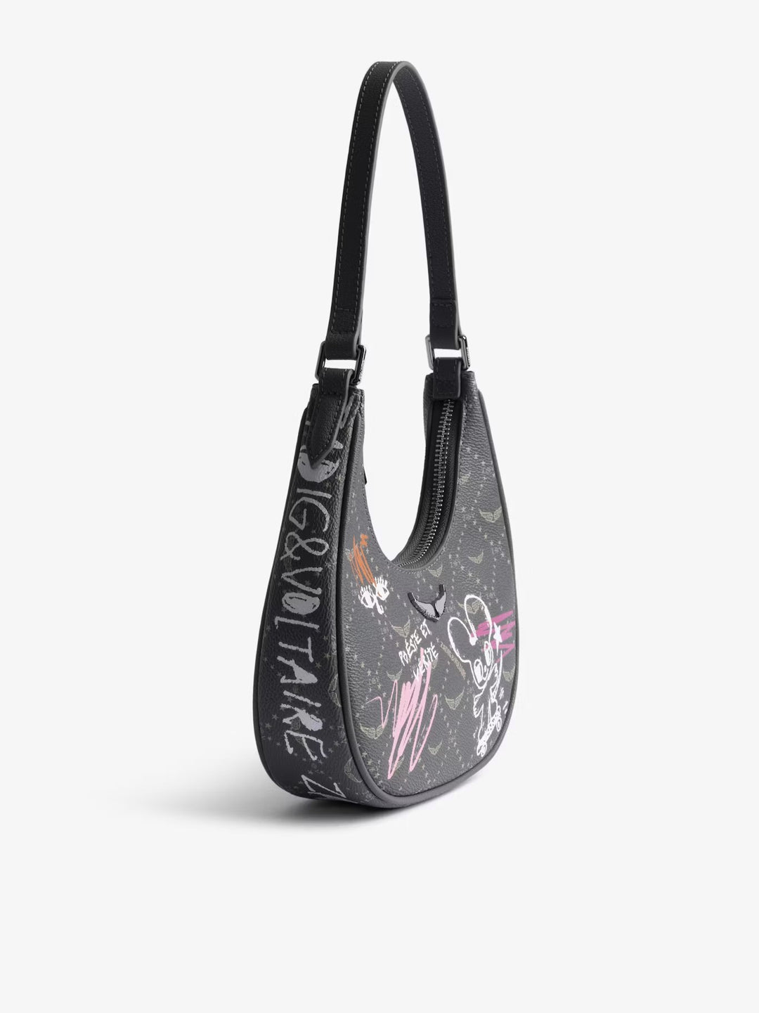 Cartera Z Night Monogram Tag