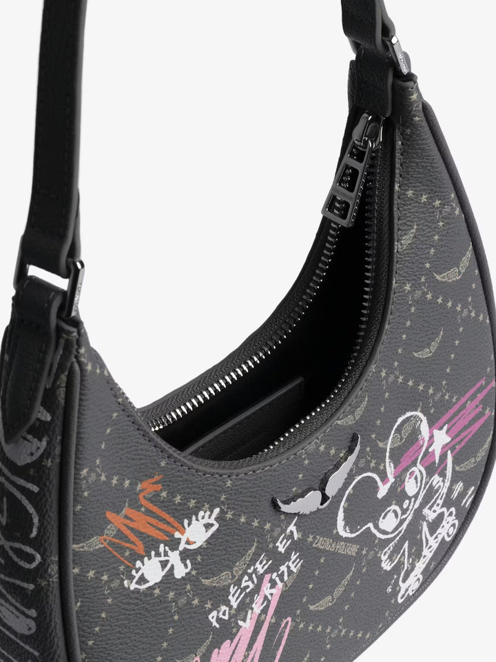 Cartera Z Night Monogram Tag