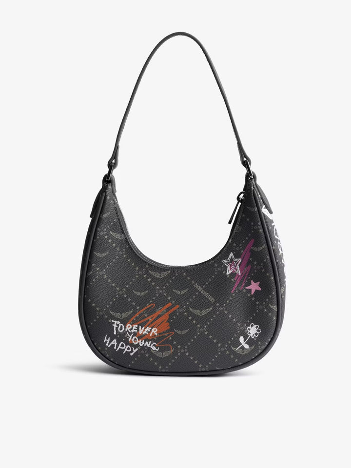 Cartera Z Night Monogram Tag