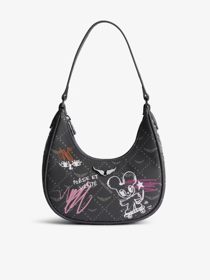 Cartera Z Night Monogram Tag