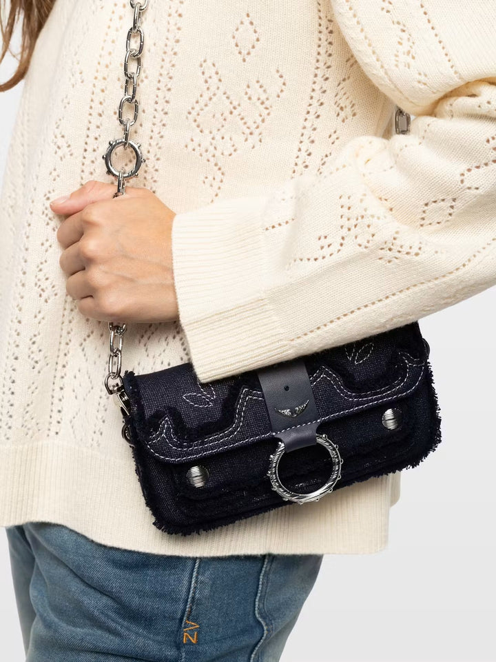 Cartera Kate Wallet Denim