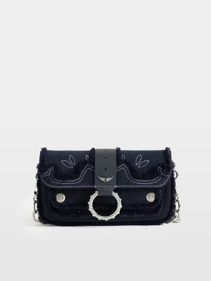 Cartera Kate Wallet Denim