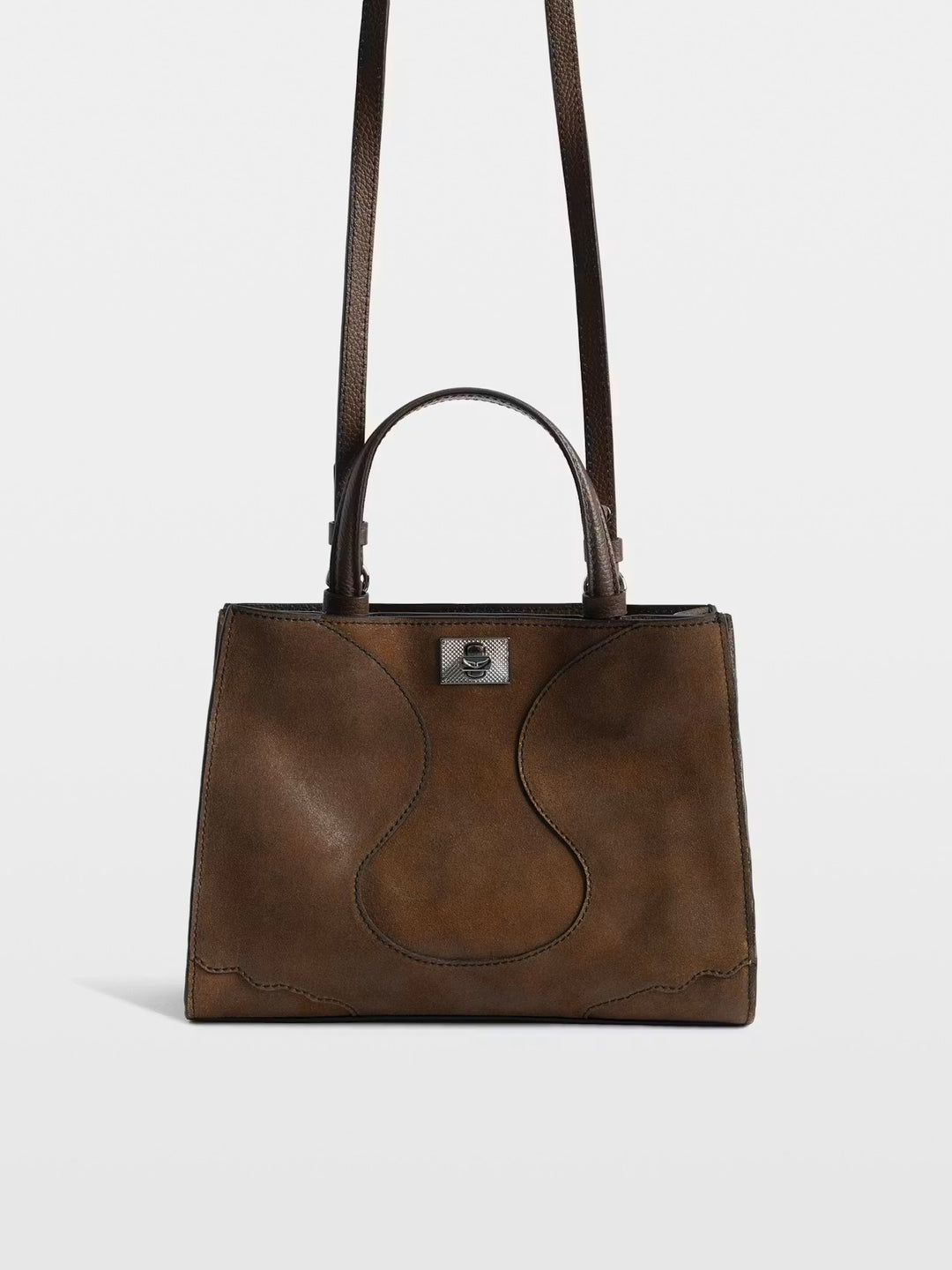 Cartera Jack Mini Suede Waxy