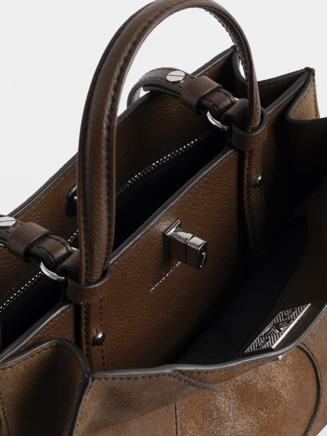 Cartera Jack Mini Suede Waxy