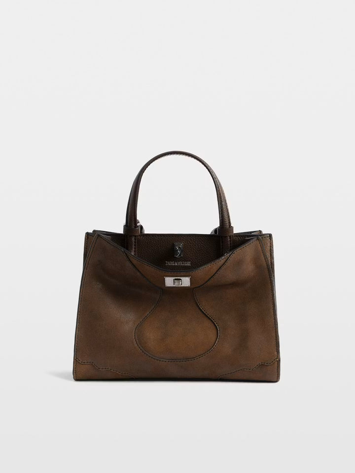 Cartera Jack Mini Suede Waxy