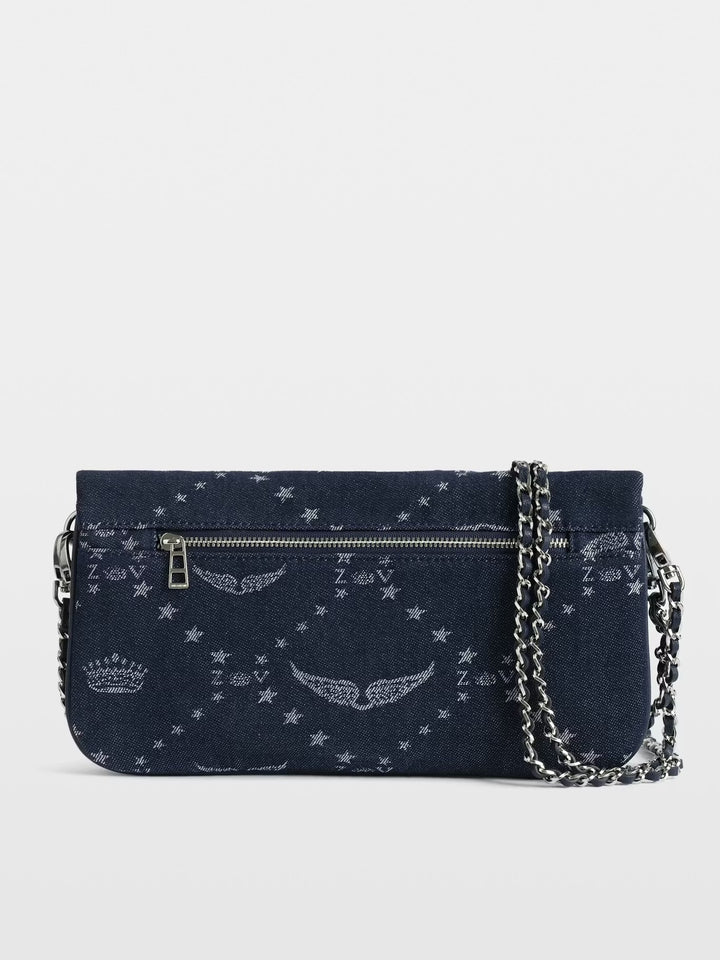 Cartera Rock Denim Monogram