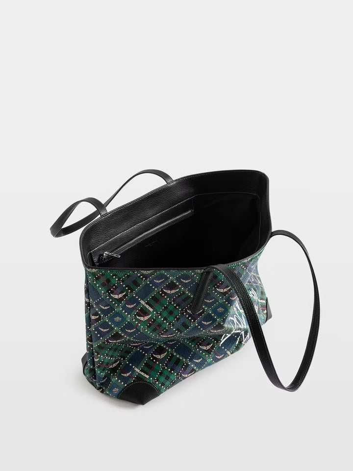Cartera Z Shopper Punk Check