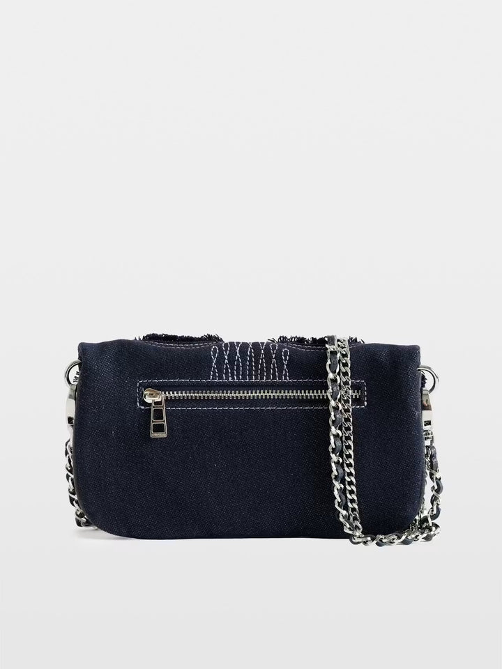 Cartera Rock Mini Denim
