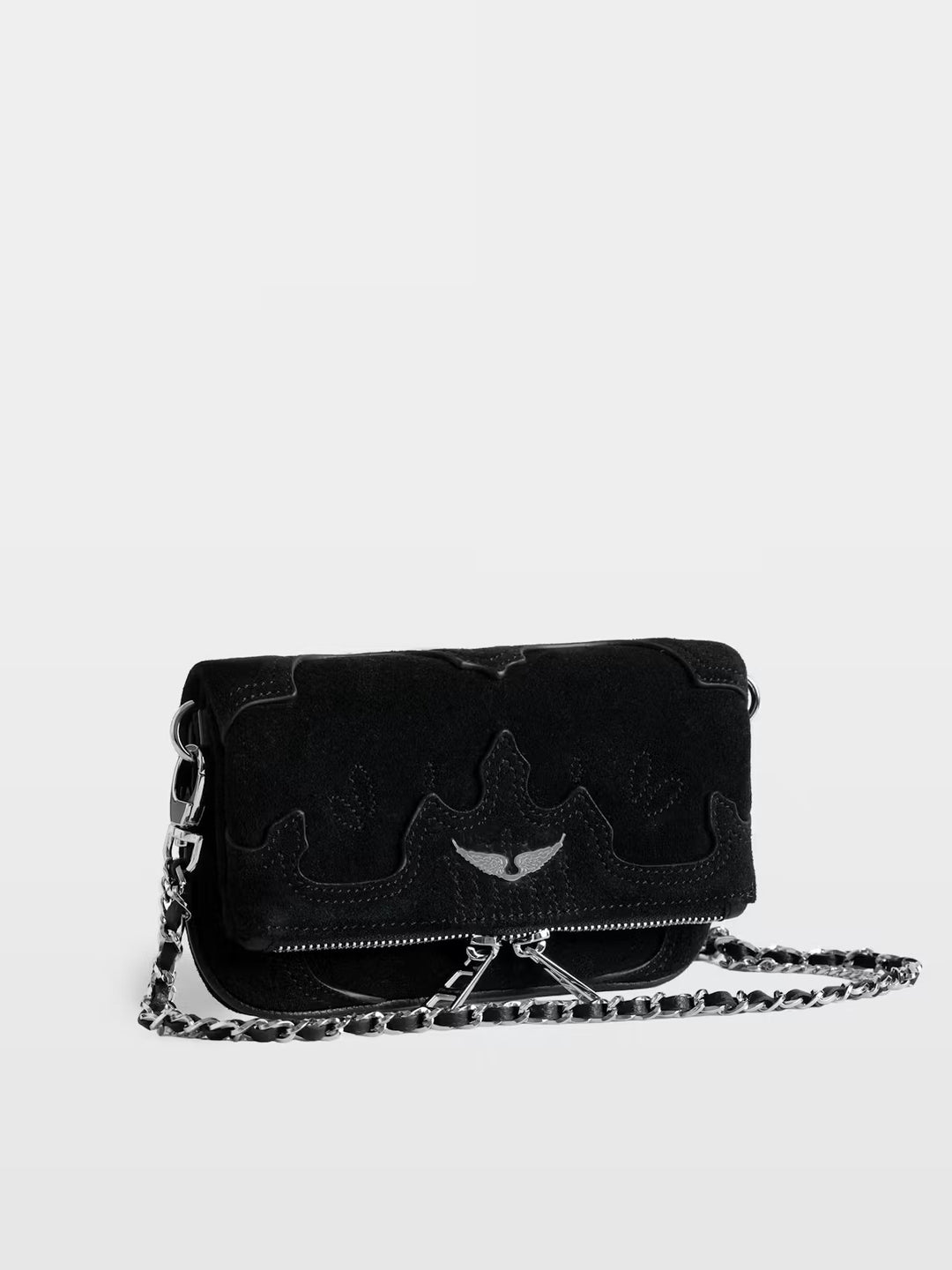 Cartera Rock Mini Western Used Negro