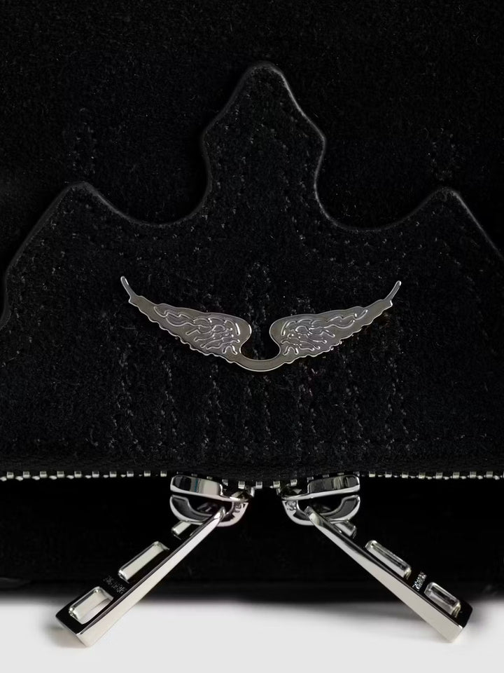 Cartera Rock Mini Western Used Negro