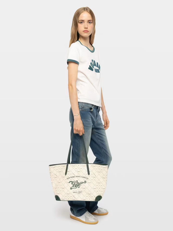 Cartera Z Shopper Monogram Tennis
