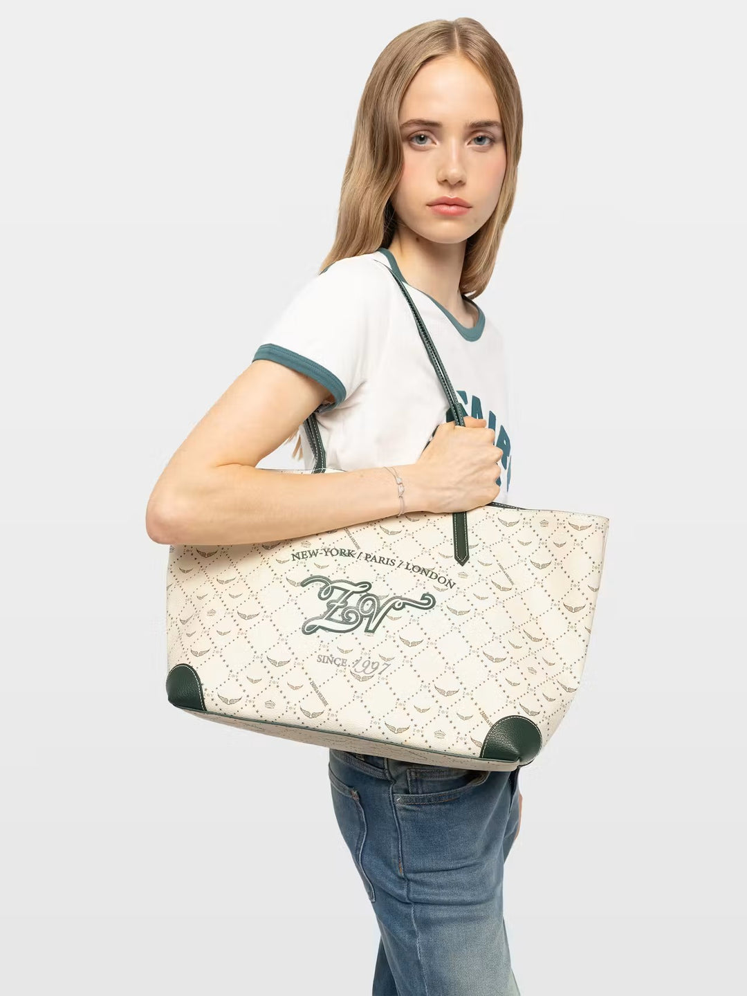 Cartera Z Shopper Monogram Tennis