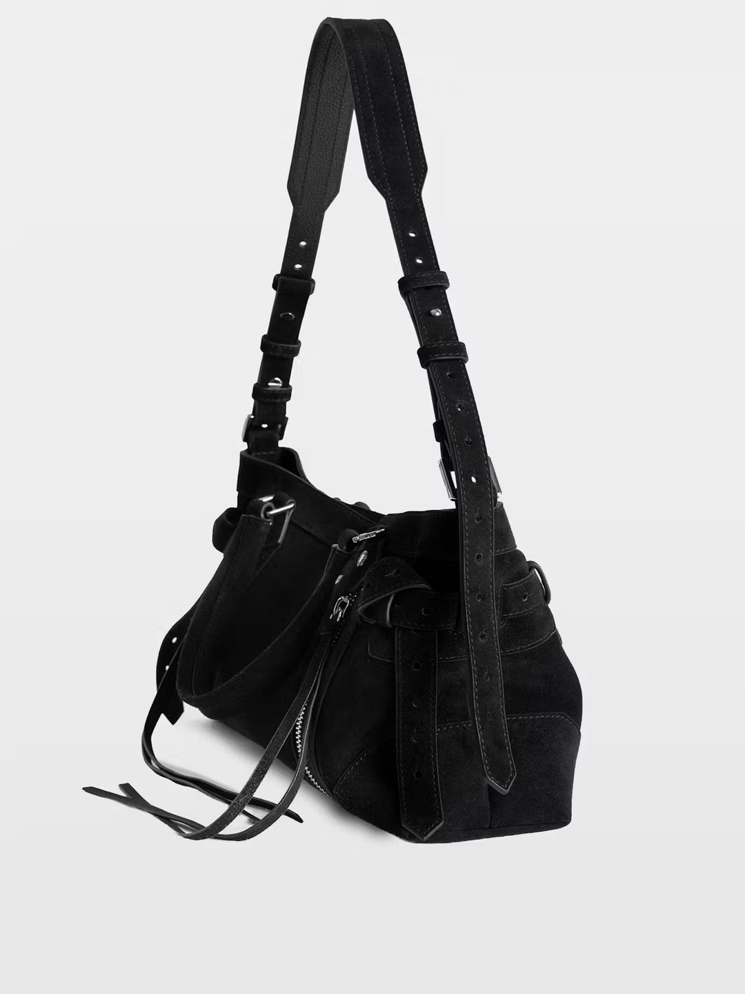 Cartera Madison Small Suede Black