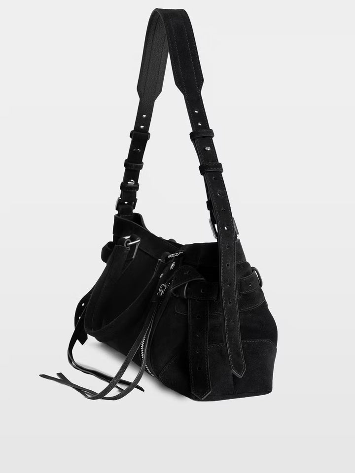 Cartera Madison Small Suede Black