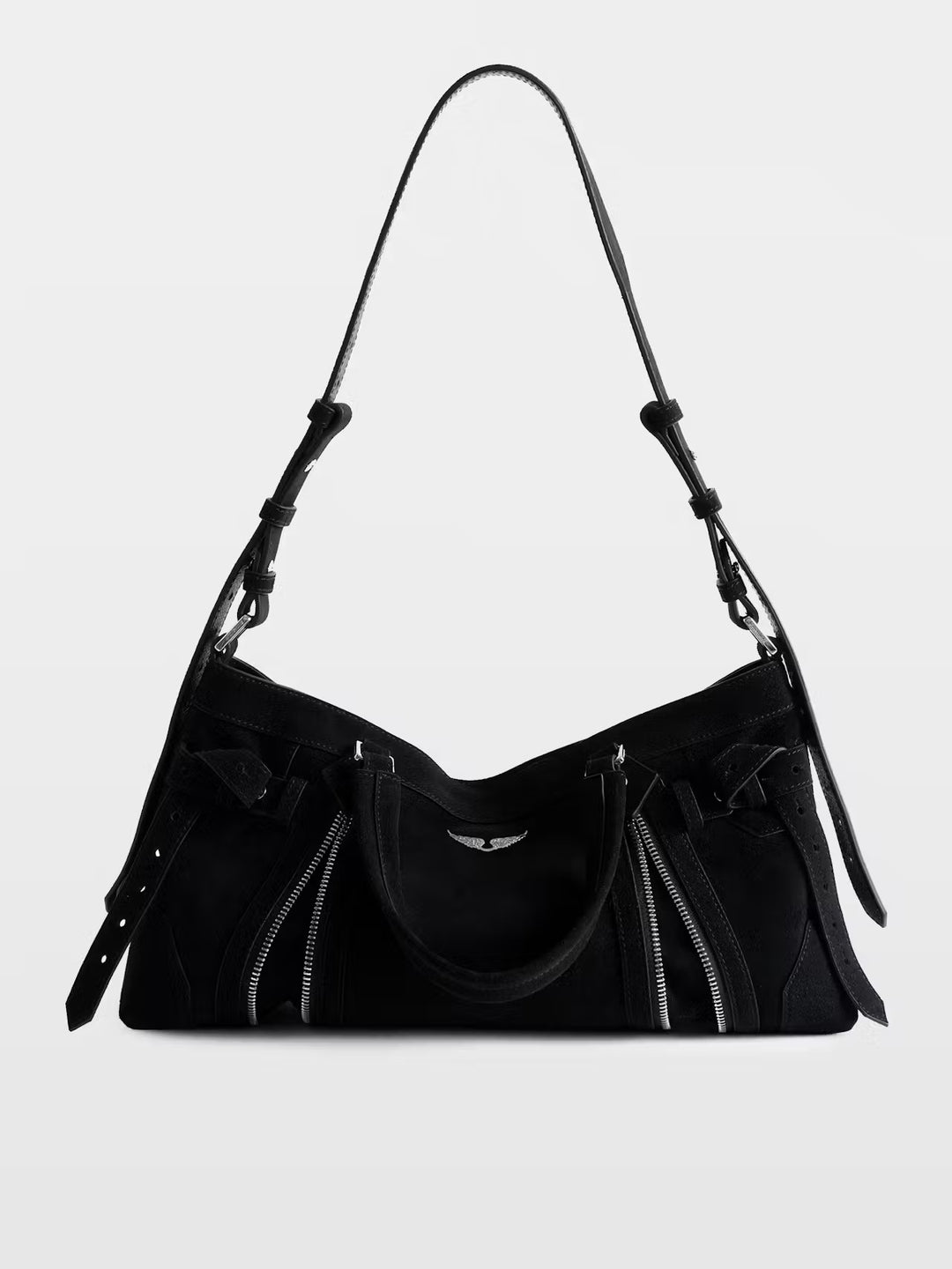 Cartera Madison Small Suede Black