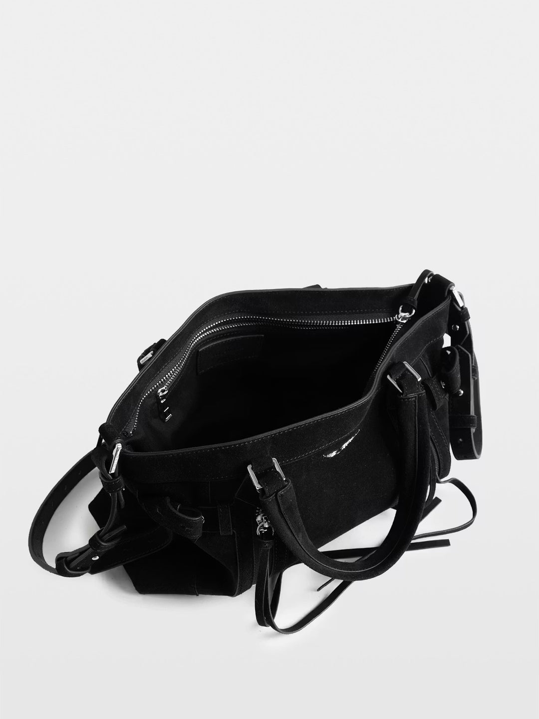 Cartera Madison Small Suede Black