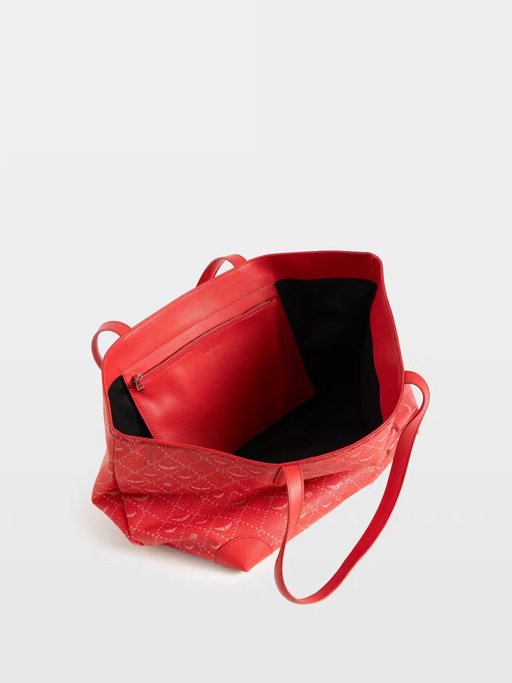Cartera Z Shopper Monogram Rojo