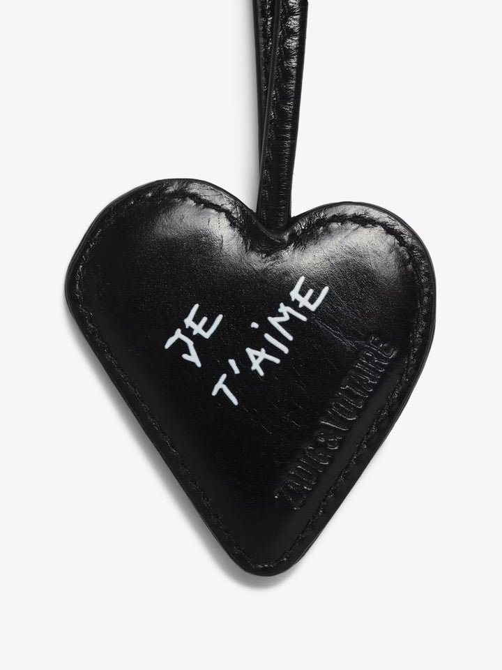 Llavero Flash Heart Negro