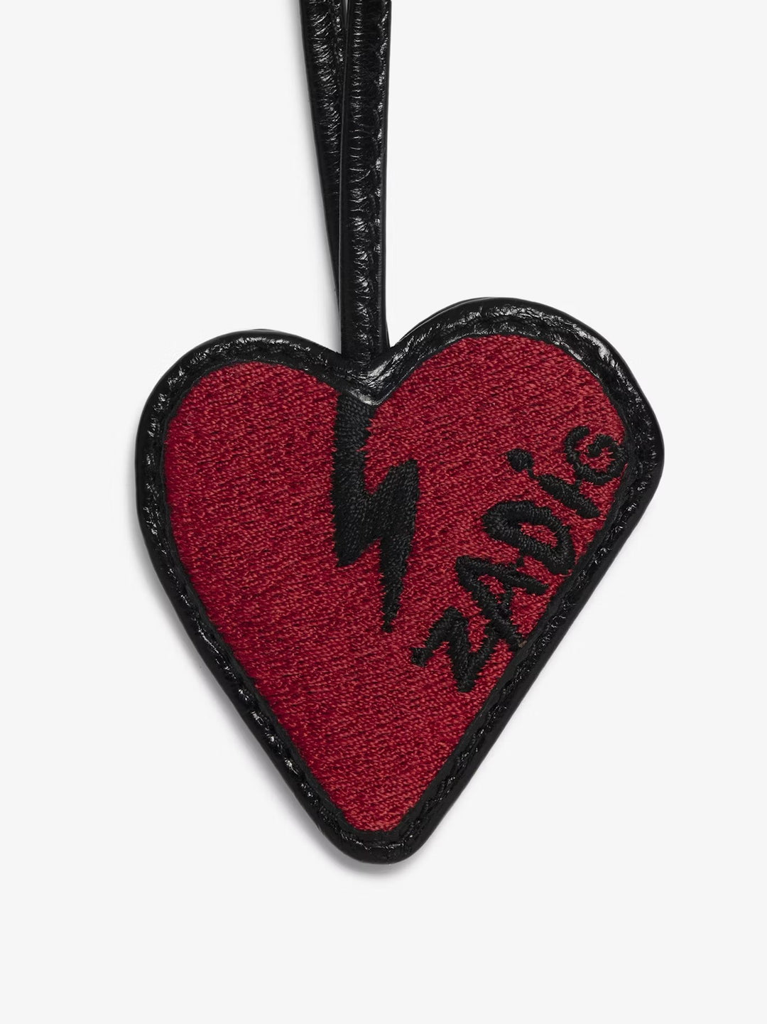 Llavero Flash Heart Negro