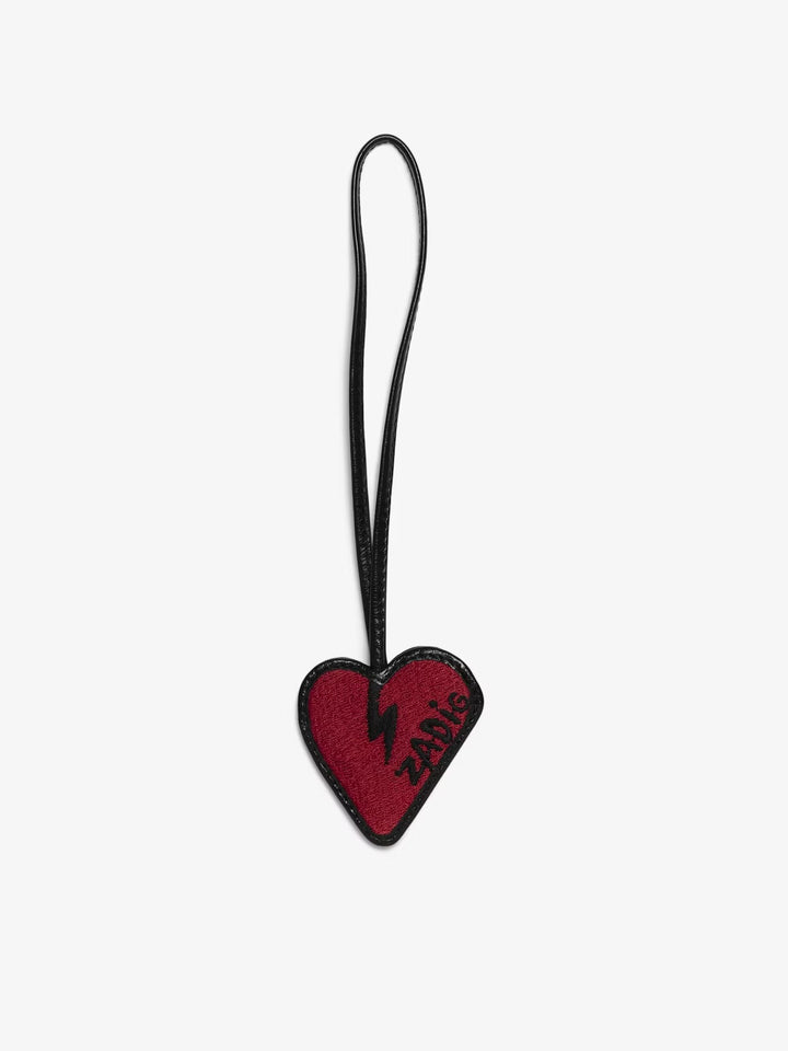 Llavero Flash Heart Negro