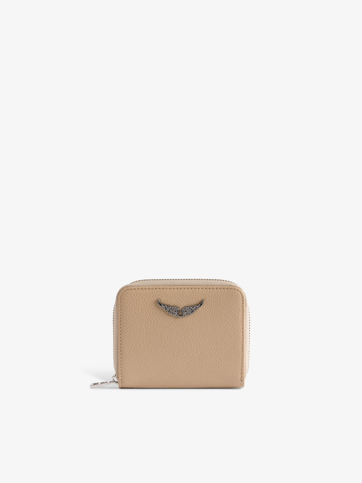 Billetera Mini ZV Beige