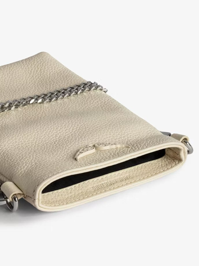 Cartera Rock Phone Pouch Blanco