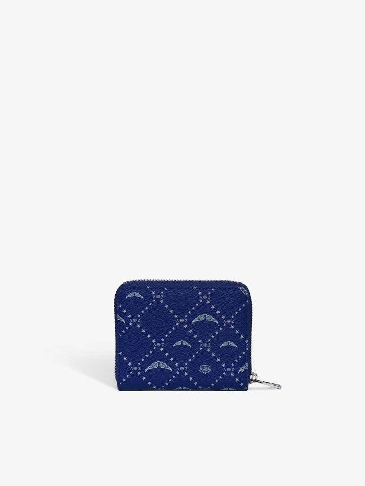 Billetera Mini ZV Monogram Azul