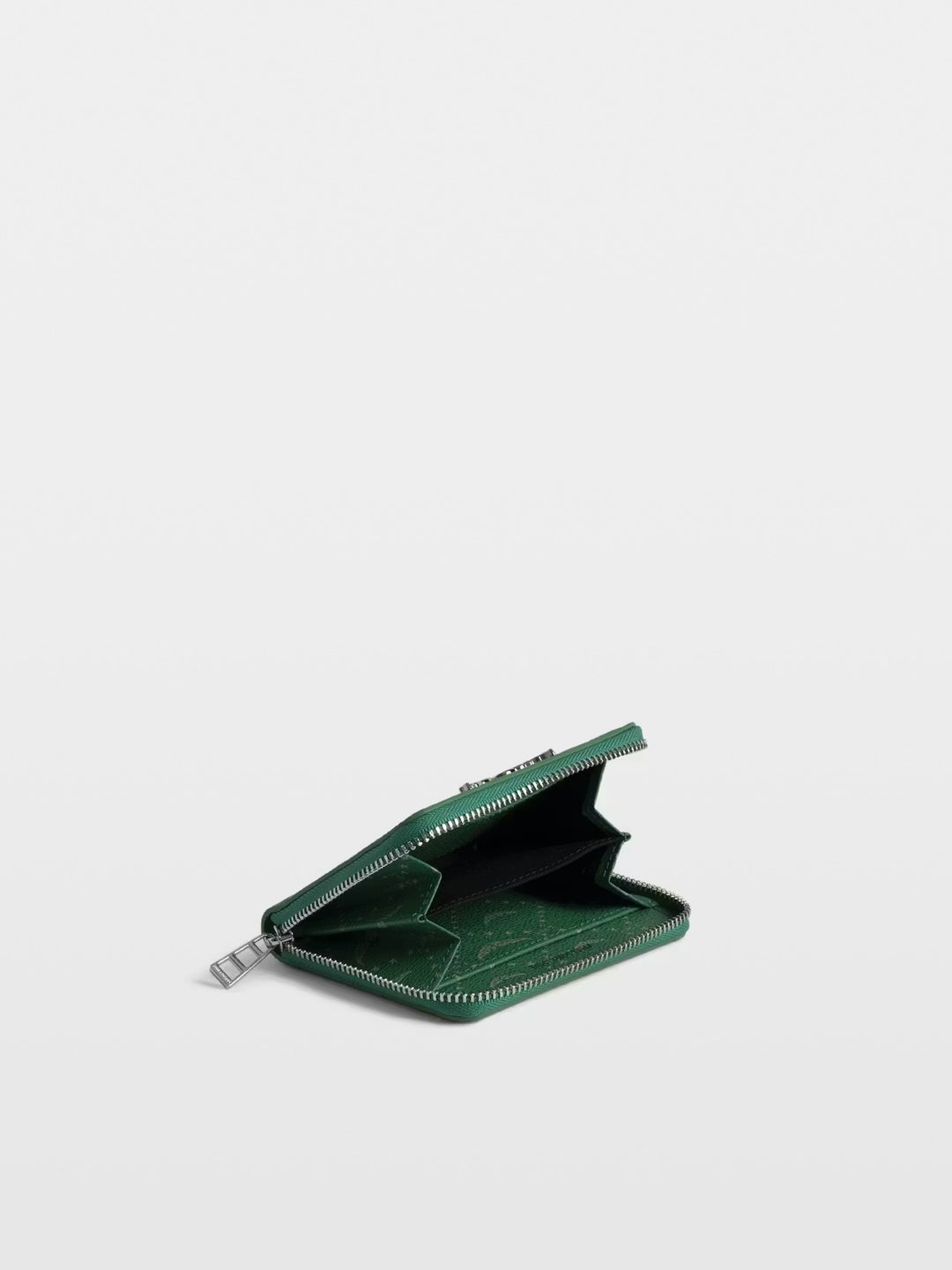 Billetera Mini ZV Monogram Verde