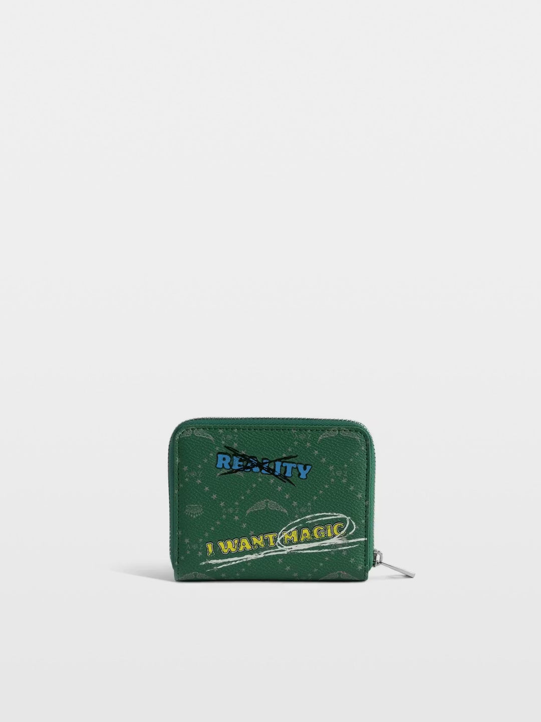 Billetera Mini ZV Monogram Verde