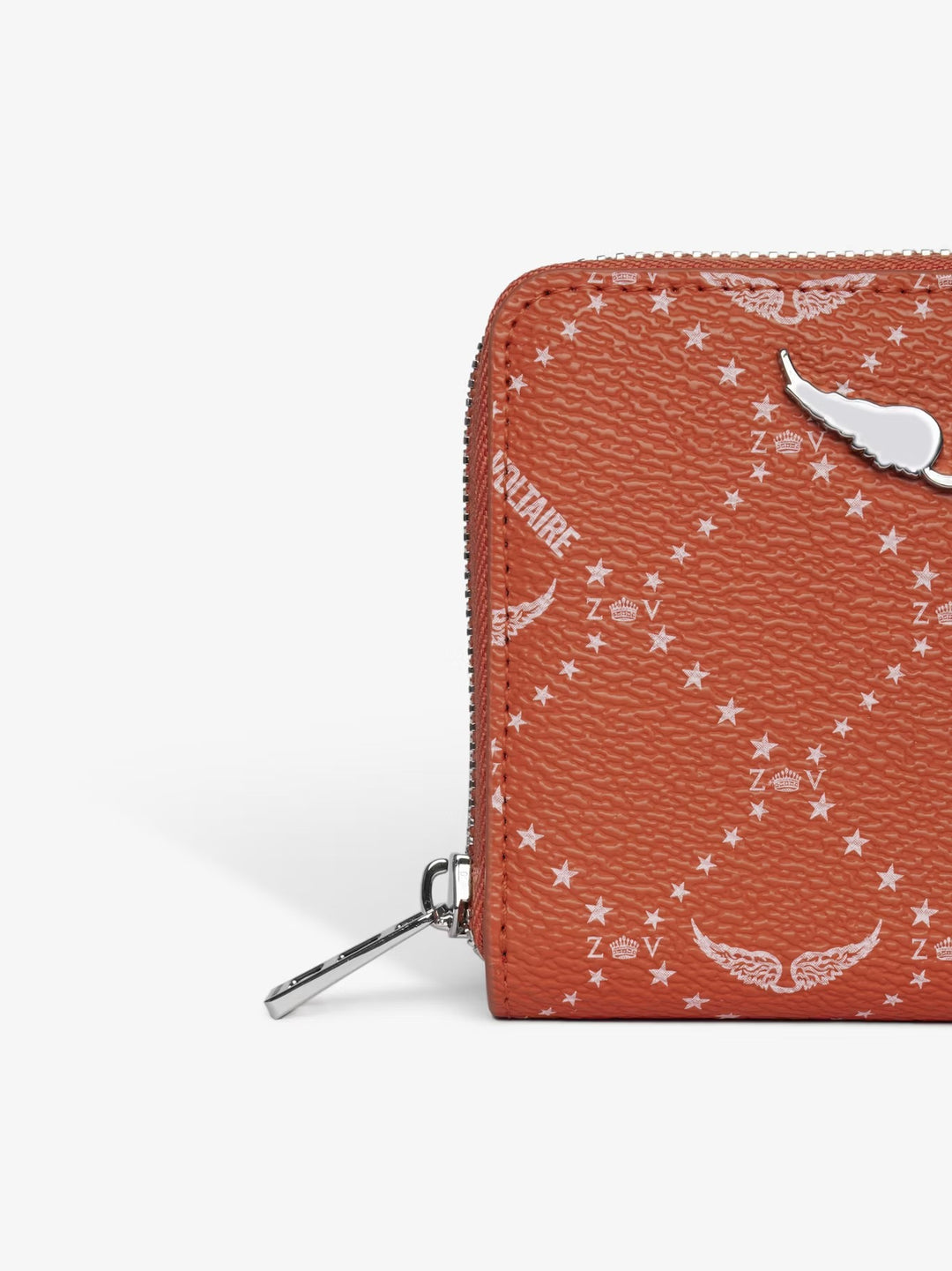 Billetera Mini ZV Monogram Naranjo