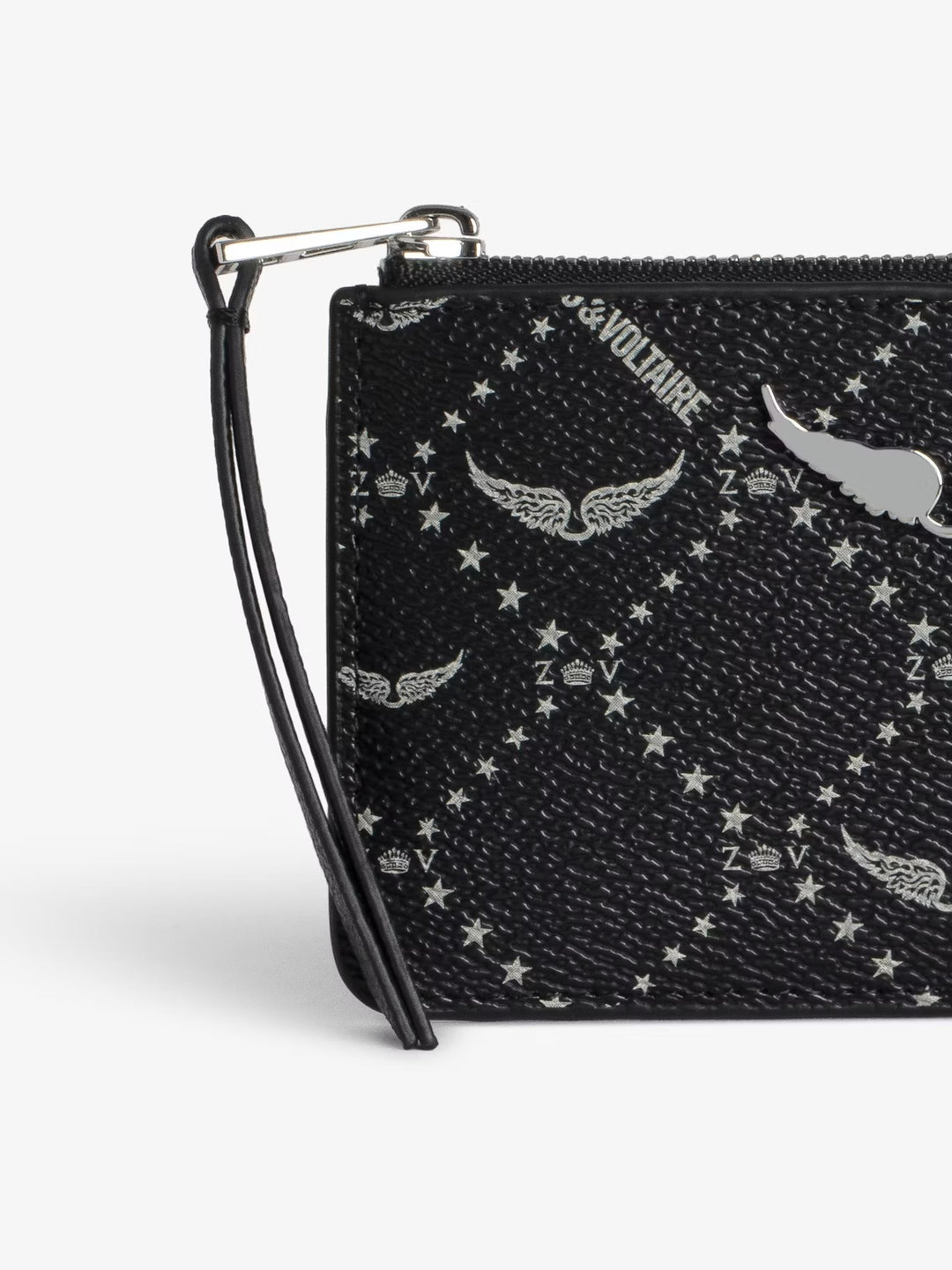 Tarjetero ZV Card Monogram Negro