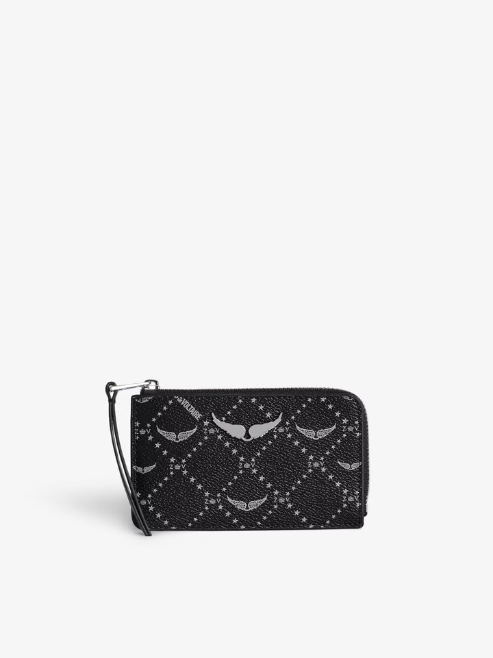 Tarjetero ZV Card Monogram Negro