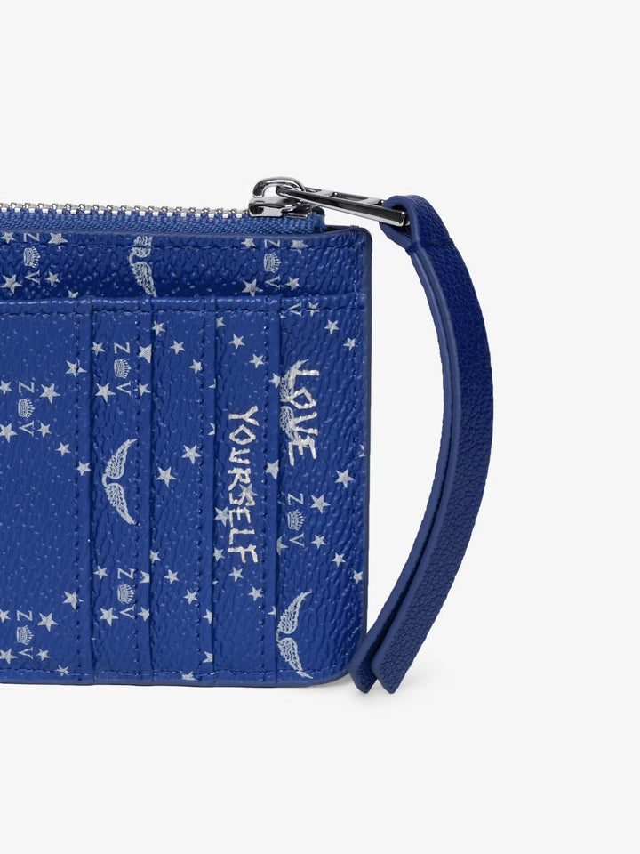 Tarjetero ZV Card Monogram Azul
